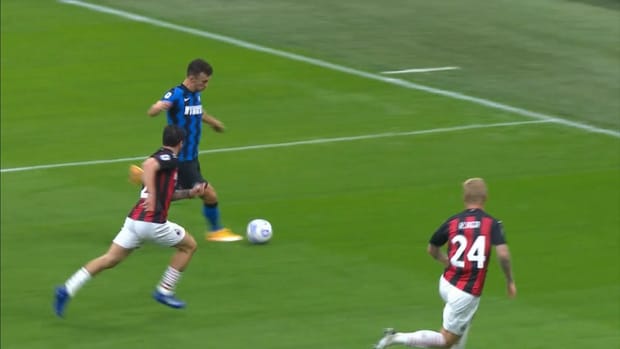 All Ivan Perišić's assists against AC Milan 